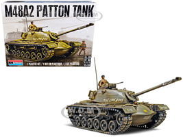 Level 4 Model Kit M48A2 Patton Tank 1/35 Scale Model Revell 85-7853
