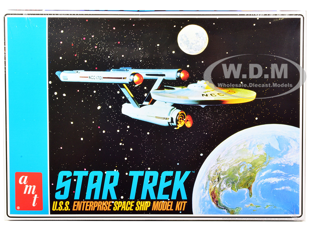 startrek spaceship modelkit amt 限定パッケージ AMT STAR TREK U.S.S. Enterprise Space Ship Model Kit Long