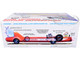 Skill 2 Model Kit Ramchargers Dragster Advanced Design Transport Truck 2 Kits in 1 1/25 Scale Models MPC MPC970