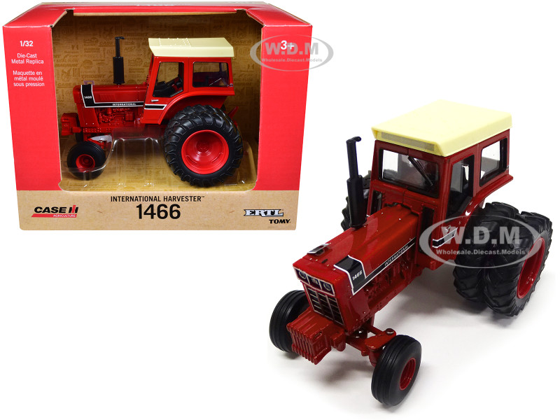 International Harvester 1466 Tractor Red Case IH Agriculture Series 1/32 Diecast Model ERTL TOMY 44272