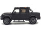 2020 Mercedes-Benz Brabus G 800 Adventure XLP Pickup Truck Designo Night Magno Matt Black AR Box Series 1/64 Diecast Model Car Almost Real 660545001