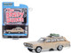 1969 Plymouth Satellite Station Wagon Gold Metallic with Rooftop Camping Equipment Dirty Version The Brady Bunch 1969 1974 TV Series Hollywood Series Release 39 1/64 Diecast Model Car Greenlight 44990A