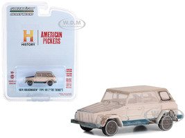 1974 Volkswagen Thing Type 181 Beige Weathered American Pickers 2010 Current TV Series Hollywood Series Release 39 1/64 Diecast Model Car Greenlight 44990D