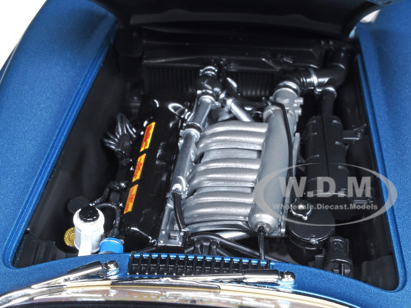 1958 Mercedes-Benz 300 SL Roadster W198 Blue Metallic 1/18