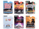 Hollywood Series Set of 6 pieces Release 39 1/64 Diecast Model Cars Greenlight 44990SET
