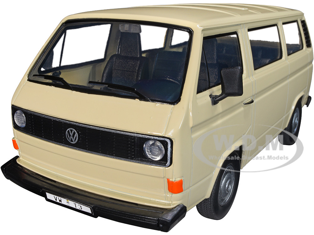 Volkswagen Type 2 T3 Van Beige Timeless Legends Series 1/24 Diecast Model  Car Motormax 79376