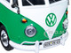 Volkswagen Type 2 T1 Camper Van Green White Outdoor Camping Explore the Forest 1/24 Diecast Model Car Motormax 79592
