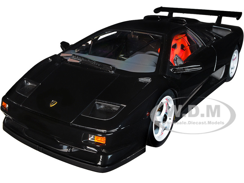 LAMBORGHINI DIABLO SV-R DEEP BLACK 1/18 MODEL CAR BY AUTOART 79146