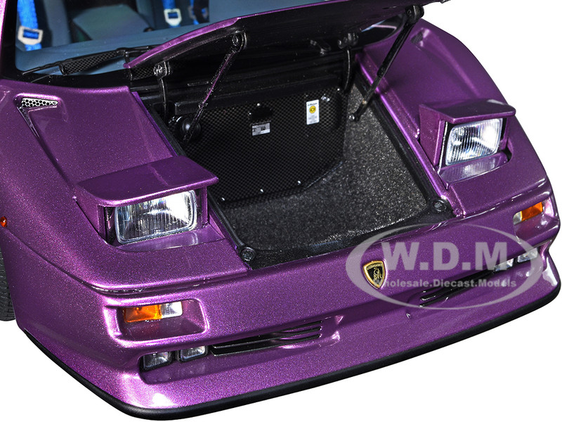 DIABLO COBRA 中古品　1本のみ LAMBORGHINI DIABLO SE30 VIOLA PURPLE METALLIC 1/18 MODEL CAR BY