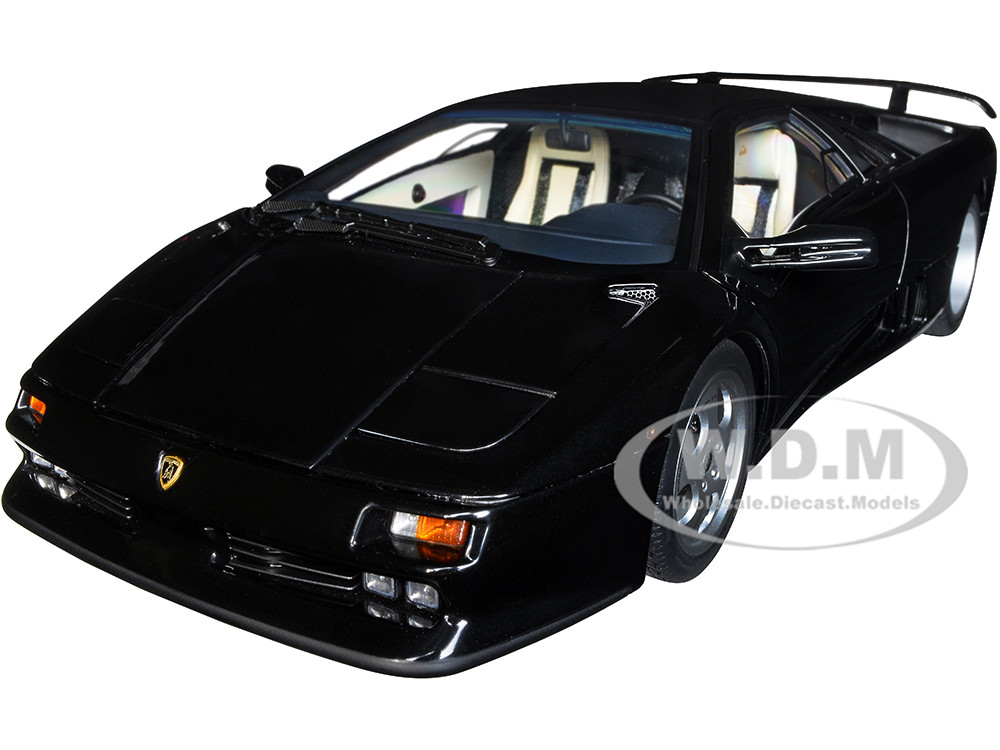 Lamborghini Diablo SE30 Deep Black Metallic 1/18 Model Car