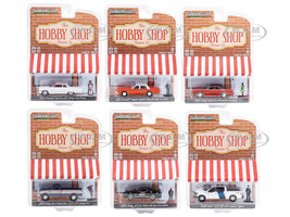 The Hobby Shop Set of 6 pieces Series 15 1/64 Diecast Model Cars Greenlight 97150SET