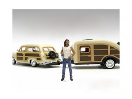 Campers Figure 3 1/24 Scale Models American Diorama AD76436