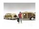 Campers Figure 4 1/24 Scale Models American Diorama 76437