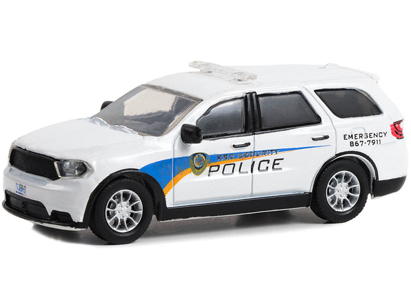 2017 Dodge Durango White "Kennedy Space Center" (KSC) Security Police Traffic Enforcement "Hobby Exclusive" 1/64 Diecast Model Greenlight 30285