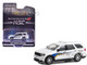 2017 Dodge Durango Kennedy Space Center KSC Security Police Traffic Enforcement White with Graphics Hobby Exclusive Series 1/64 Diecast Model Car Greenlight 30285