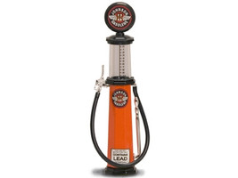 Johnson Gasoline Vintage Gas Pump Cylinder 1/18 Diecast Replica Road Signature 98762