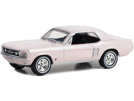 1967 Ford Mustang Coupe "She Country Special" Bill Goodro Ford Denver Colorado Bermuda Sand "Hobby Exclusive" 1/64 Diecast Model Greenlight 30427