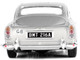 Aston Martin DB5 RHD Right Hand Drive Silver Metallic James Bond 007 Goldfinger 1964 Movie James Bond Collection Series 1/24 Diecast Model Car Motormax 79857