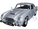 Aston Martin DB5 RHD Right Hand Drive Silver Metallic James Bond 007 Goldfinger 1964 Movie James Bond Collection Series 1/24 Diecast Model Car Motormax 79857