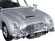 Aston Martin DB5 RHD Right Hand Drive Silver Metallic James Bond 007 Goldfinger 1964 Movie James Bond Collection Series 1/24 Diecast Model Car Motormax 79857