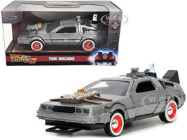 DeLorean DMC Time Machine Silver Back to the Future Part II 1989