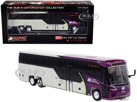 MCI D45 CRT LE Coach Bus Valley Metro Destination: 50 Camelback RD The Bus & Motorcoach Collection 1/87 HO Diecast Model Iconic Replicas 87-0367