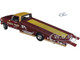 1970 Ford F-350 Ramp Truck Burgundy Gold Tasca Ford Limited Edition 750 pieces Worldwide 1/18 Diecast Model Car ACME A1801415