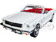 1964 1/2 Ford Mustang Convertible White Red Interior James Bond 007 Goldfinger 1964 Movie James Bond Collection Series 1/24 Diecast Model Car Motormax 79852