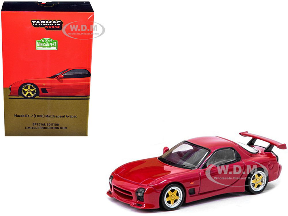 Mazda RX-7 (FD3S) Mazdaspeed A-Spec RHD (Right Hand Drive) Vintage Red  
