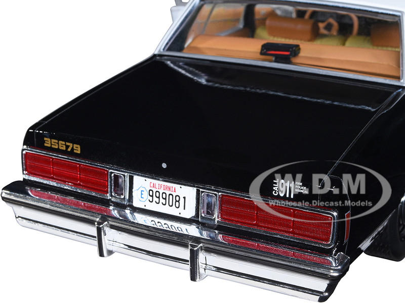 1987 CHEVROLET CAPRICE POLICE & T-1000 FIGURE TERMINATOR 2 1