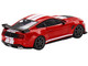 Shelby GT500 SE Widebody Ford Race Red White Stripes Limited Edition 4200 pieces Worldwide 1/64 Diecast Model Car True Scale Miniatures MGT00389