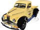 1947 Studebaker Pickup Truck Cream Black Coors Pilsner 1/24 Diecast Model Car Auto World AW24012