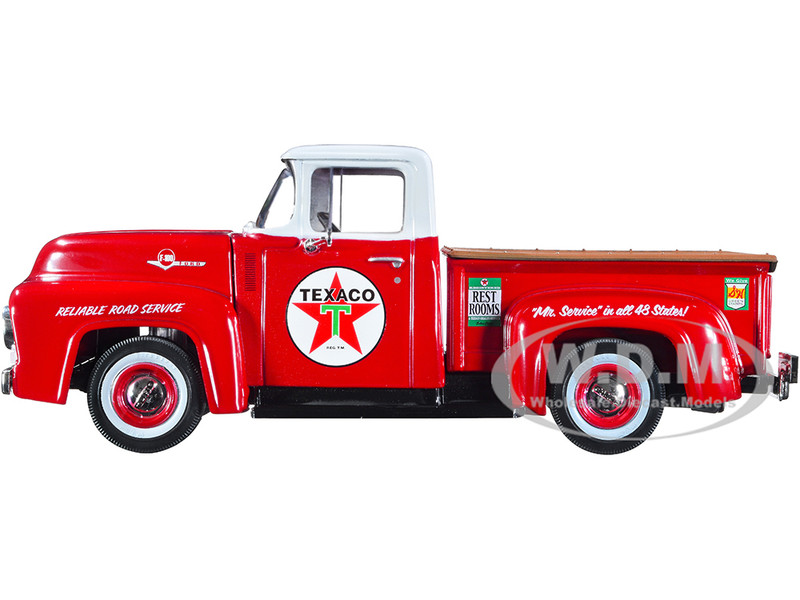 Danbury Mint 1956 Ford F-100 Pickup Red Truck In Box W