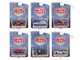 Blue Collar Collection Set of 6 pieces Series 12 1/64 Diecast Model Cars Greenlight 35260SET