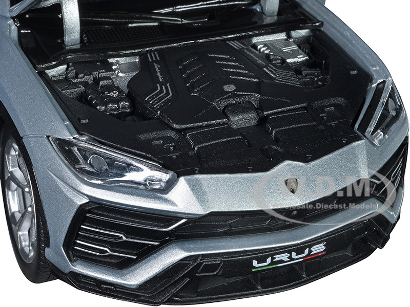 Lamborghini Urus Gray Metallic NEX Models 1/24 Diecast Model Car