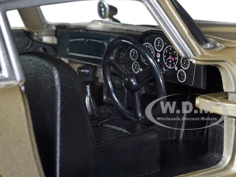ASTON MARTIN DB5 RHD GOLD METALLIC 1/24 DIECAST MODEL CAR BY