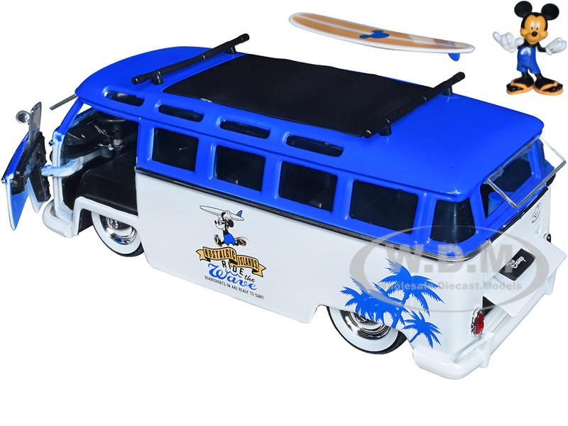 Disney - ももた　 1962 VW Bus with Mickey Mouse Figure Disney Hollywood Rides