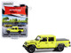 2023 Jeep Gladiator Pickup Truck High Velocity Yellow Showroom Floor Series 3 1/64 Diecast Model Car Greenlight 68030F