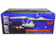 Skill 2 Model Kit Star Trek U.S.S. Enterprise S.S. Botany Bay The Original Series Space Seed Edition Snap-Together 1/1000 Scale Model Polar Lights POL908M