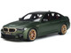 BMW M5 CS F90 Dark Green Metallic Carbon Top 1/18 Model Car GT Spirit GT372
