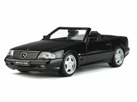 1991 Mercedes-Benz AMG SL73 R129 Convertible Black Limited Edition 2000 pieces Worldwide 1/18 Model Car Otto Mobile OT958