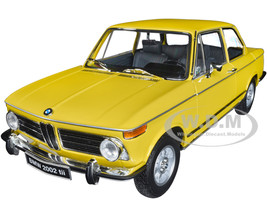 BMW 2002 tii Yellow Black Stripes 1/18 Diecast Model Car Kyosho 08543GF