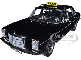 1968 Mercedes-Benz 200 Taxi Black 1/18 Diecast Model Car Norev 183776
