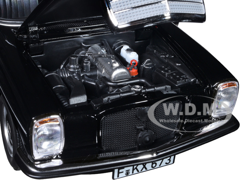 1968 Mercedes-Benz 200 Taxi Black 1/18 Diecast Model Car