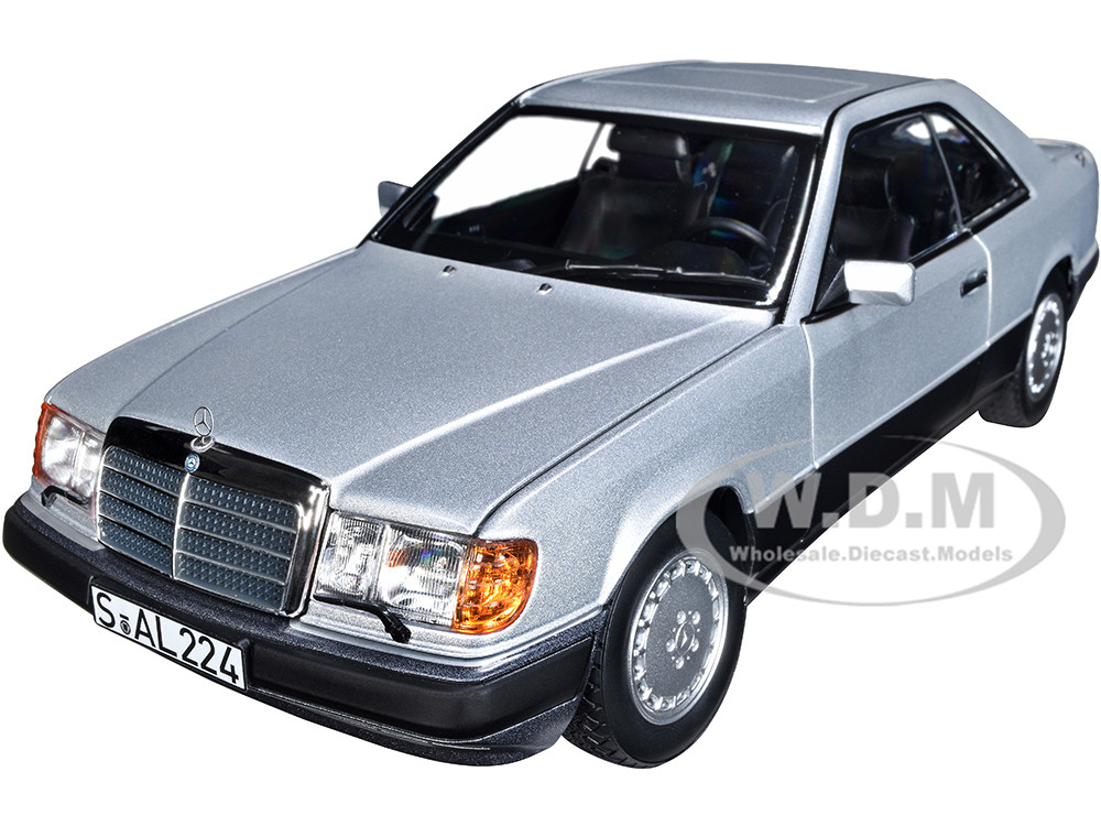 Chantal Norev NV183880 1:18 300 CE-24 Coupe 1990-Silver Mercedes-Benz  Collectable Model, Multi