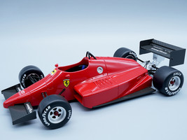 Ferrari F637 Indy Test Drive Fiorano 1986 Driver Michele Alboreto Red Limited Edition 1/18 Model Car Tecnomodel TM18-202C