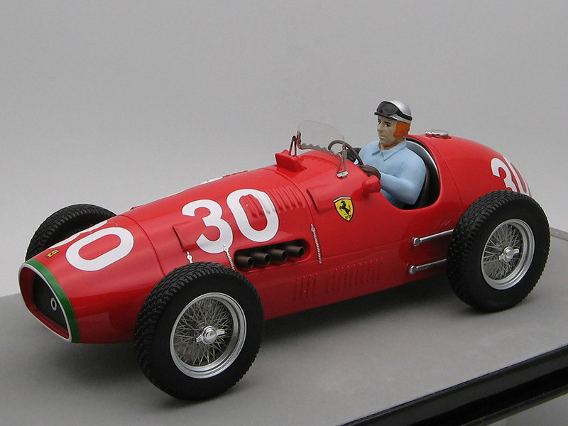 Ferrari 500 #30 Piero Taruffi Winner Formula Two F2 Swiss GP 1952 with Driver Figure Mythos Series Limited Edition to 55 pieces Worldwide 1/18 Model Car Tecnomodel TMD18-66C