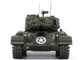 M26 T26E3 Tank U.S.A. 2nd Armored Division Germany April 1945 1/43 Diecast Model AFVs WWII 23194-45