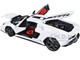 Lamborghini Countach LPI 800-4 White Black Accents Red Interior Special Edition 1/18 Diecast Model Car Maisto 31459