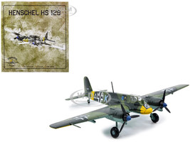 Henschel HS 129 Aircraft Germany 1942 1/72 Diecast Model Warbirds WWII 27285-42
